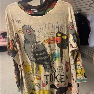 Gotham Bird Artsy Tunic